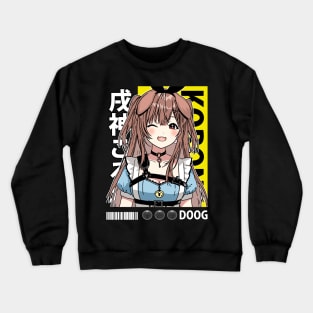 Inugami Korone Wink Crewneck Sweatshirt